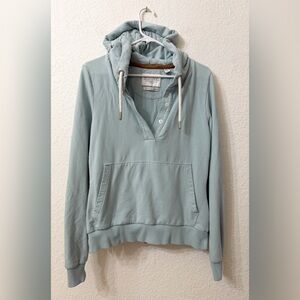 Wanakome- Dune - Bay Blue Hoodie - S